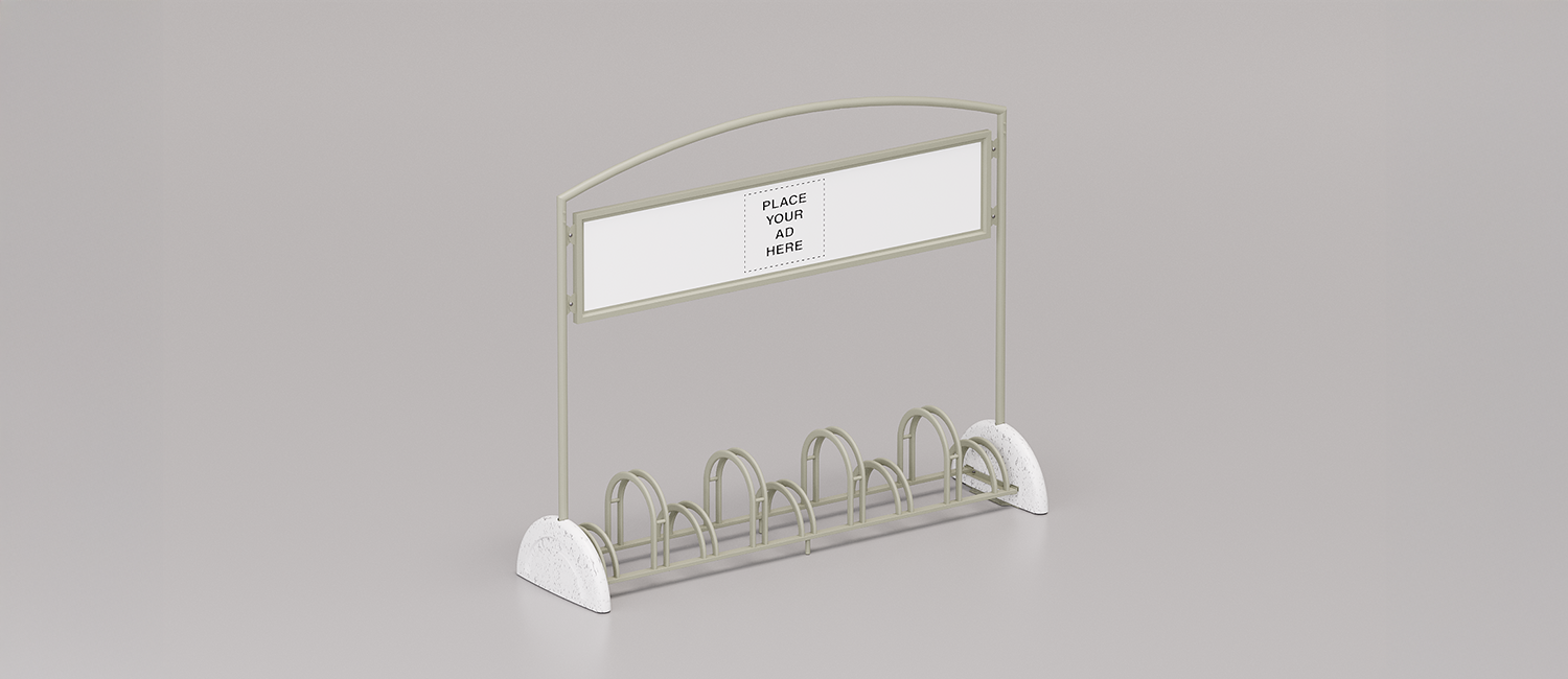 Portabici Pireo Display 9 posti vista 3